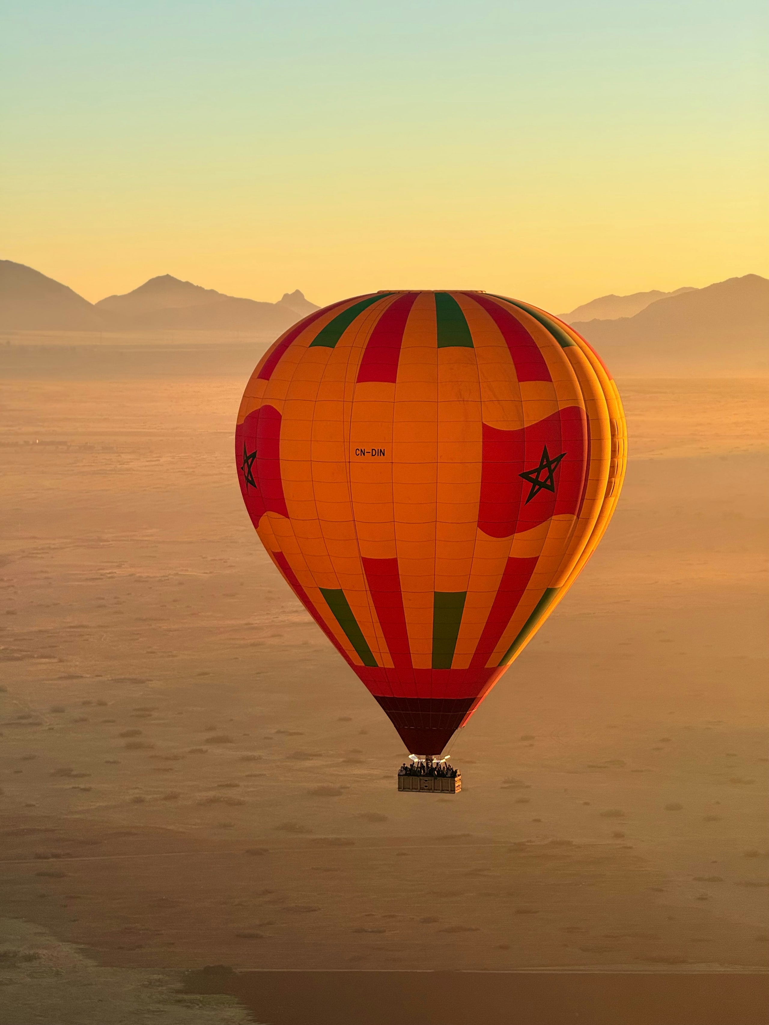 Hot-air balloon flight in Marrakech
