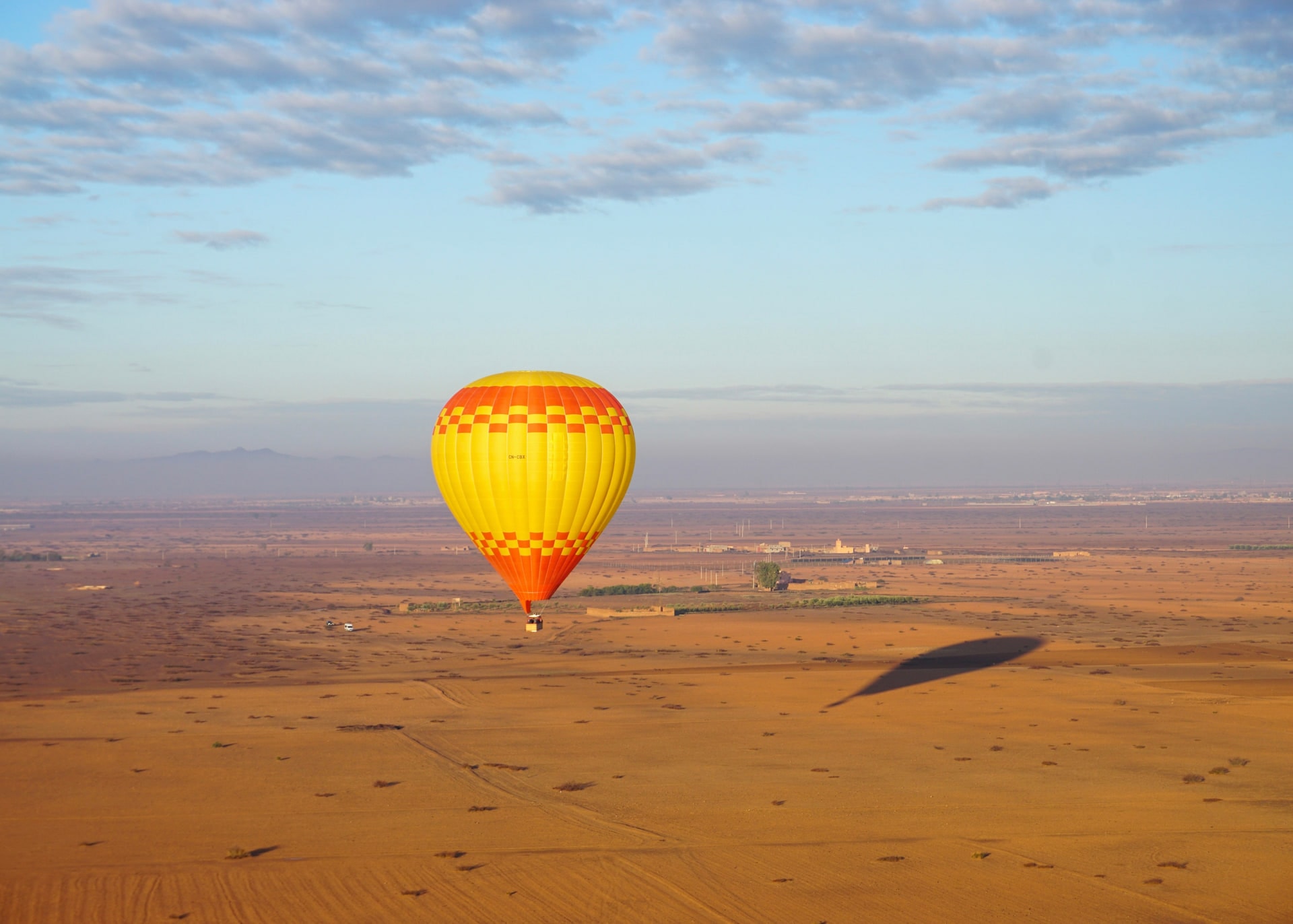 Hot-air balloon flight in Marrakech