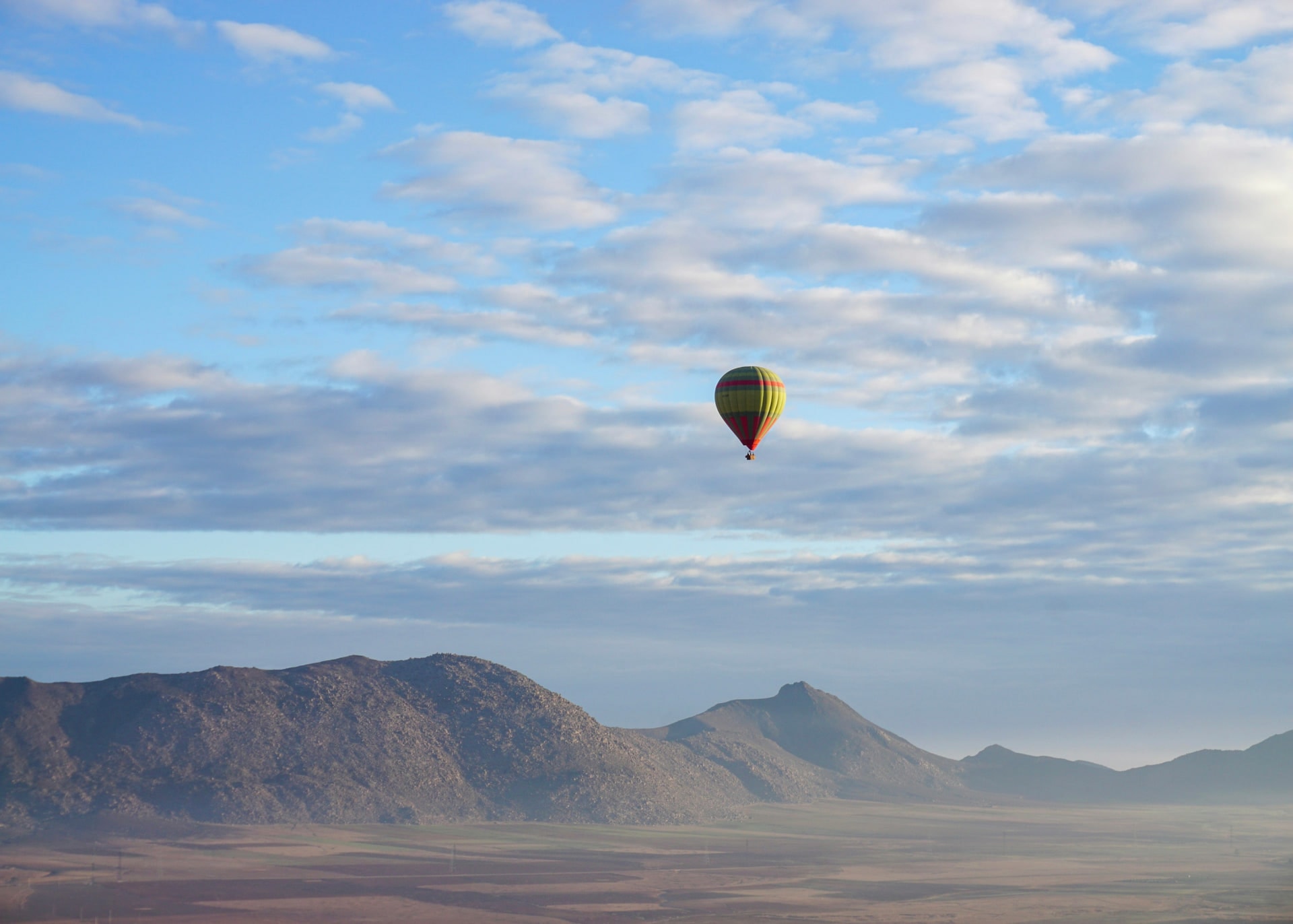 Hot-air balloon flight in Marrakech