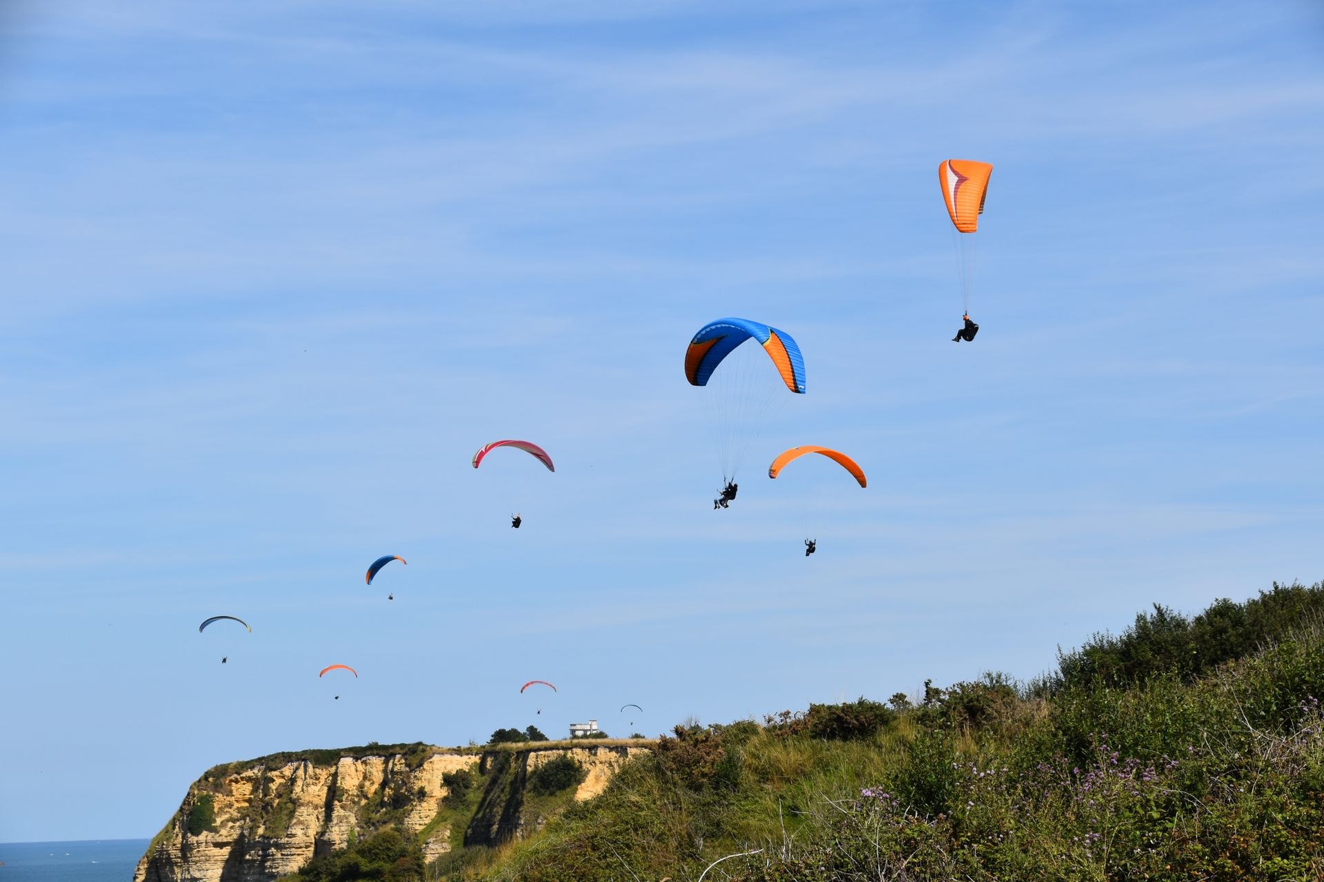 Vol en parapente biplace au-dessus d'Aguergour