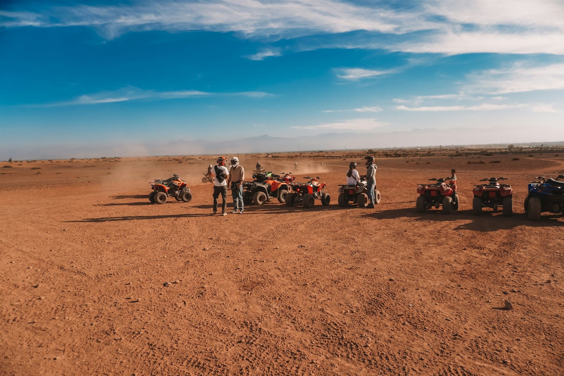 Quad dans le désert d’Agafay