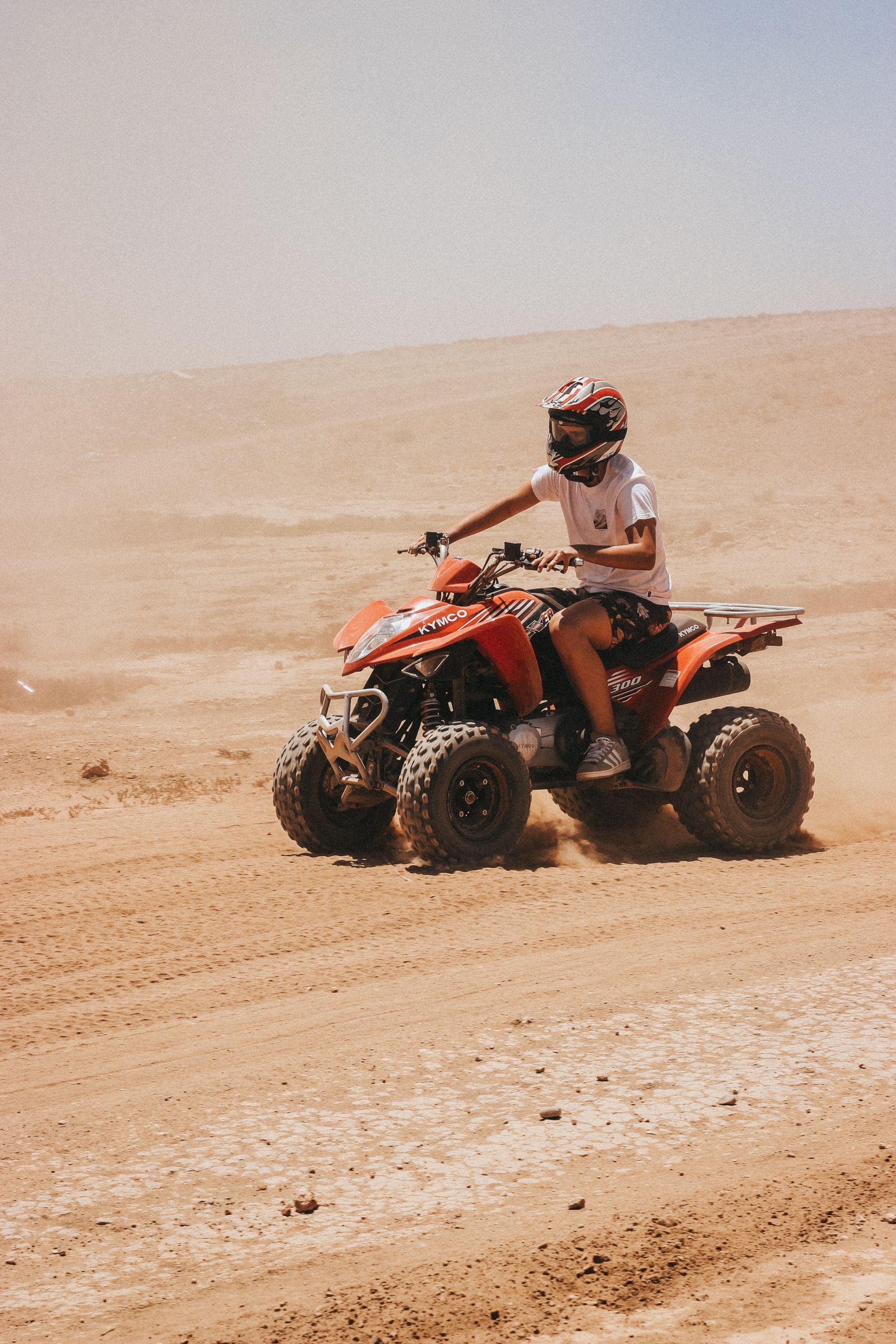 Quad entre dunes et forêt d'arganiers à Essaouira