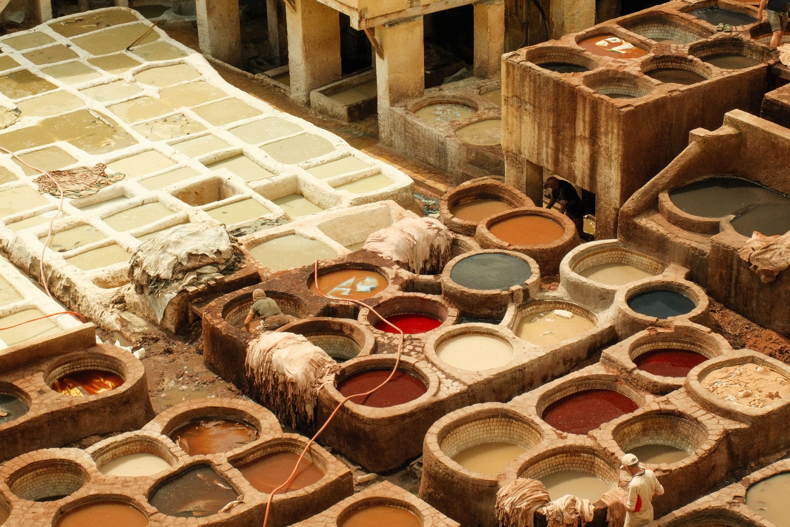 Fez medina and tanneries with a guide