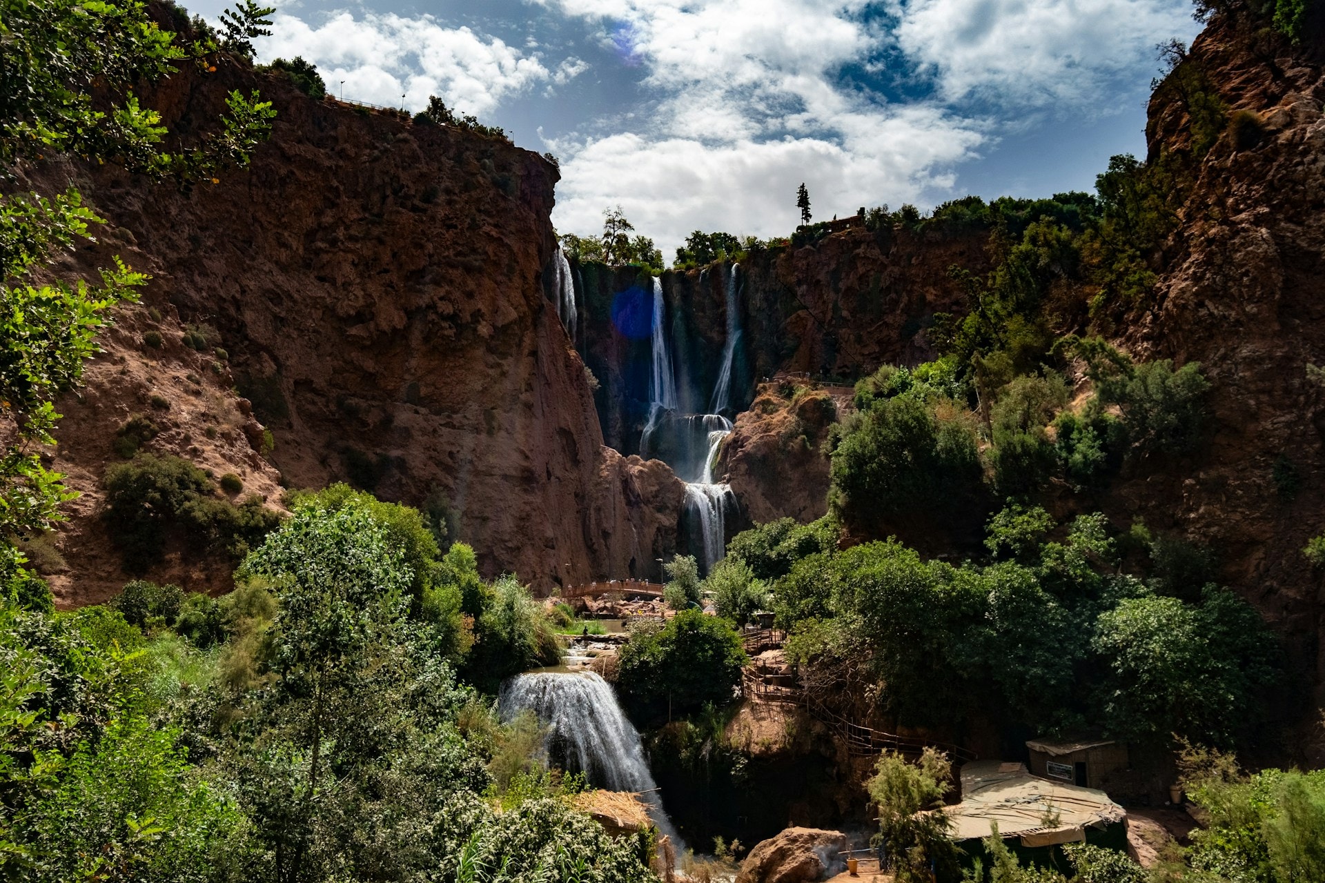 Cascades d'Ouzoud, Maroc