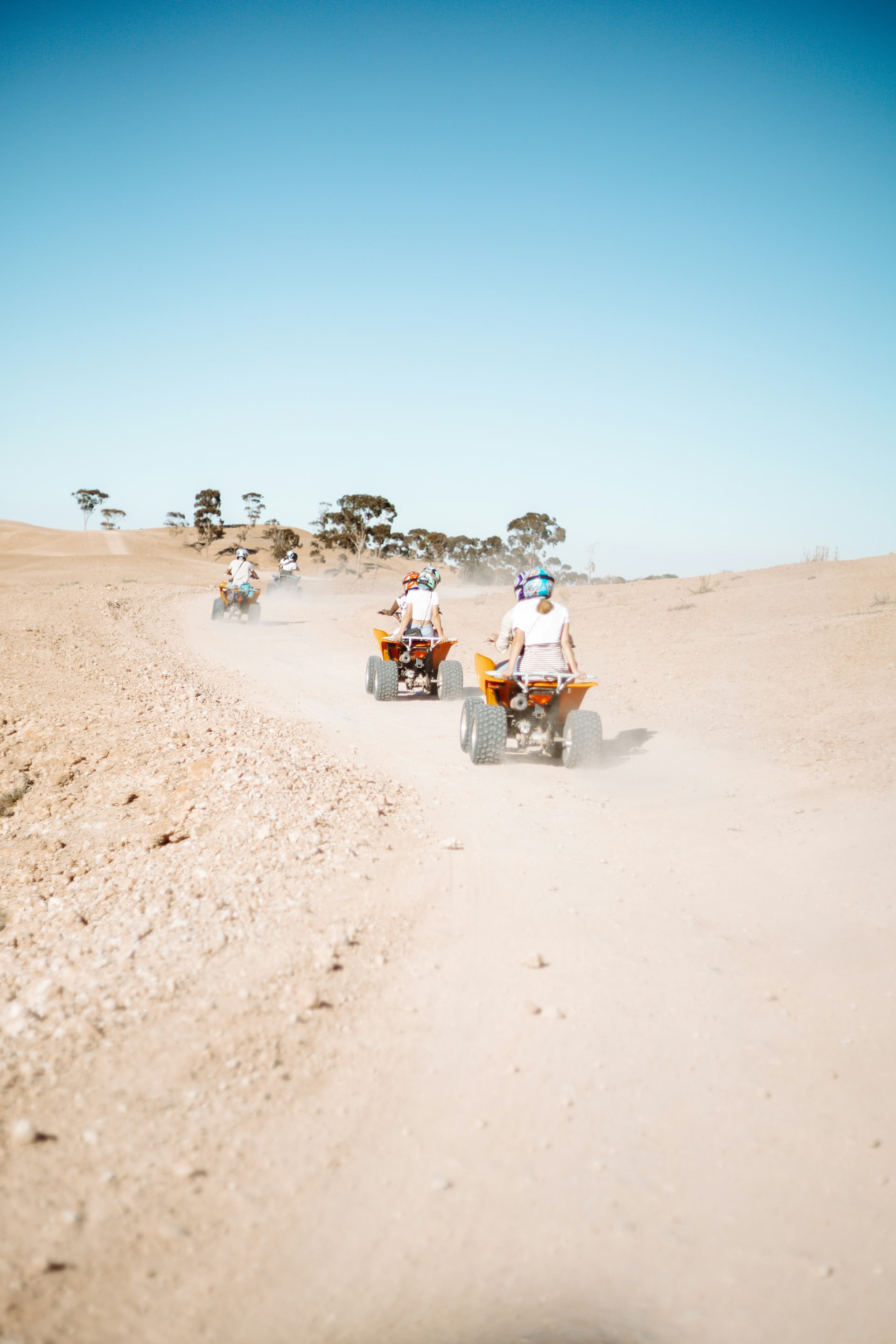 Quad en el desierto de Agafay