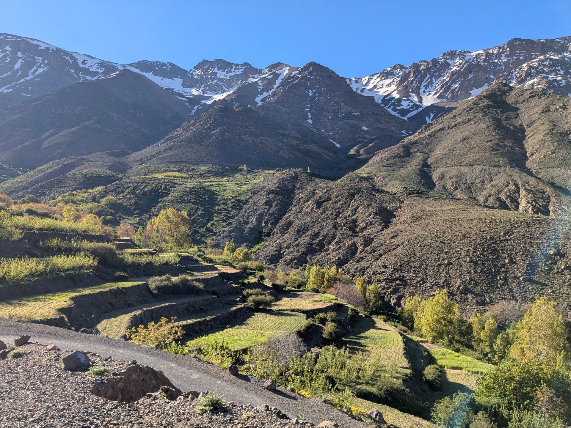 Tageswanderung im Hohen Atlas (Imlil)