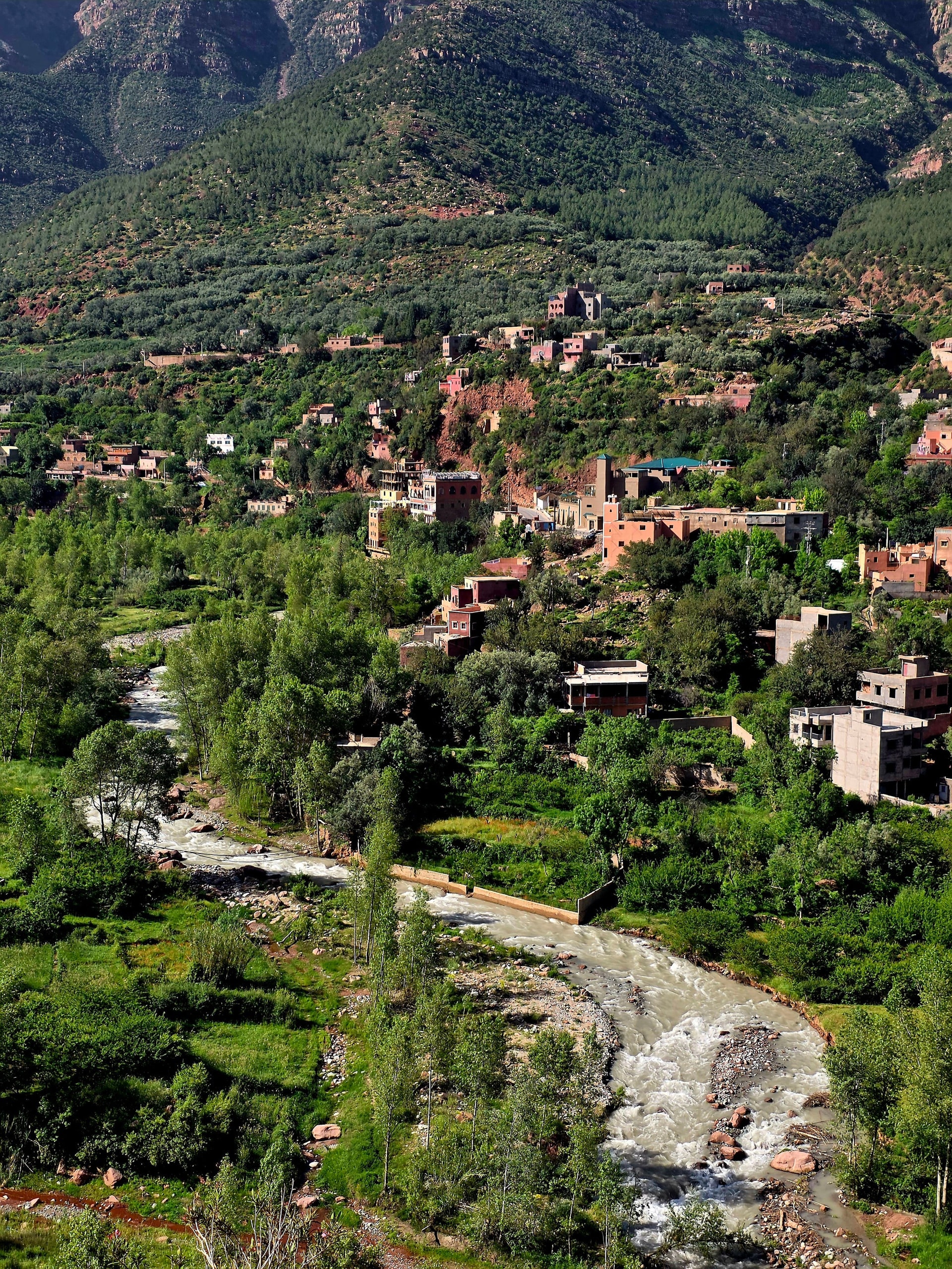 Vallée de l'Ourika, Maroc