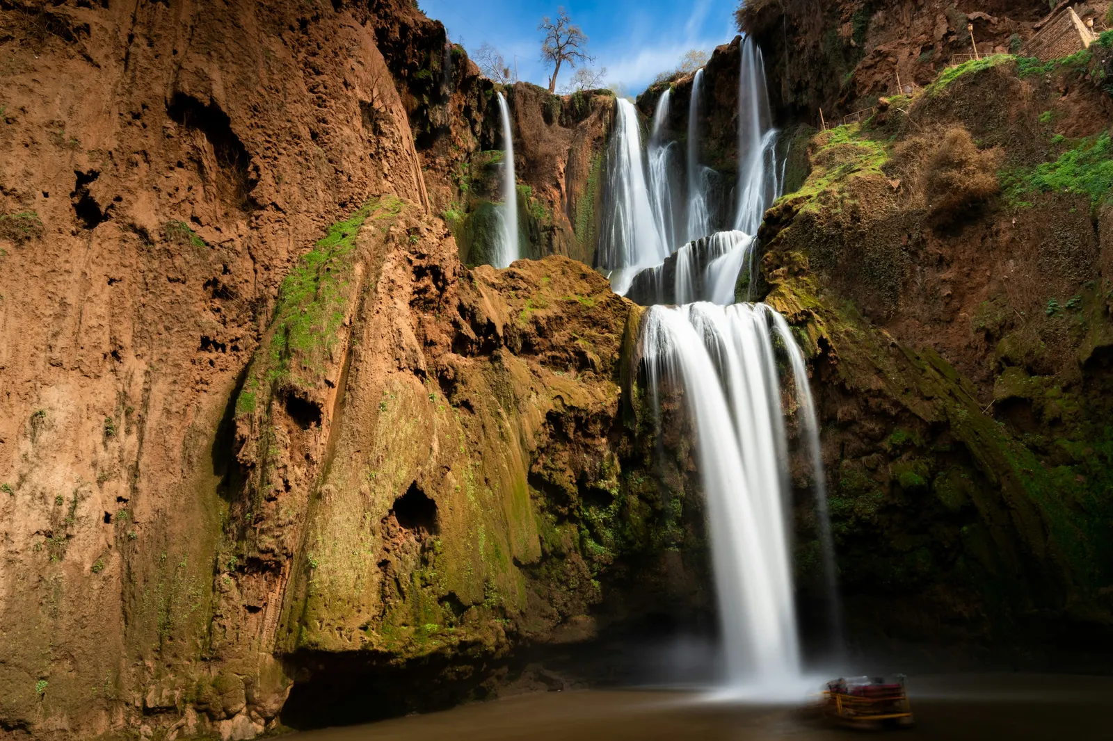 Cascades d'Ouzoud, Maroc